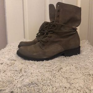 MIA soft suede combat boots